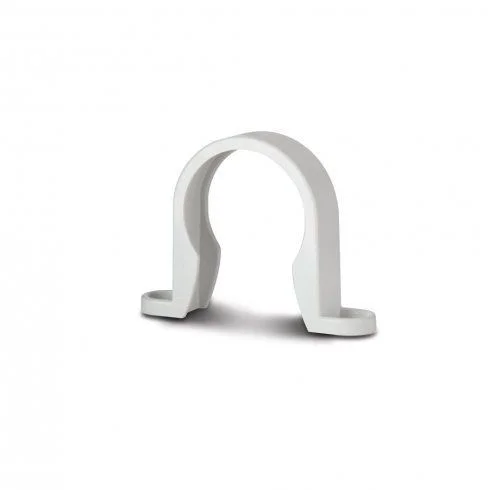 Polypipe 32mm Solvent Weld Waste Pipe Clip, White