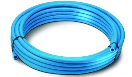 Polypipe 32mm MDPE Water Service Coil Pipe, Blue