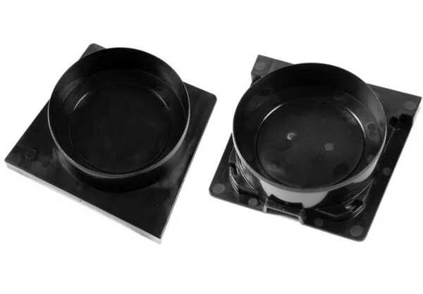 Polypropylene Floor Channel Outlet End Cap (Pair)
