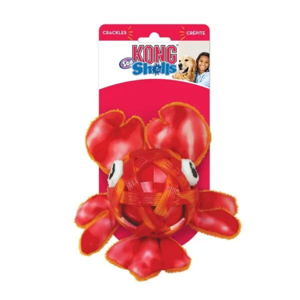Kong Sea Shells Lobster Dog Toy - Image 3