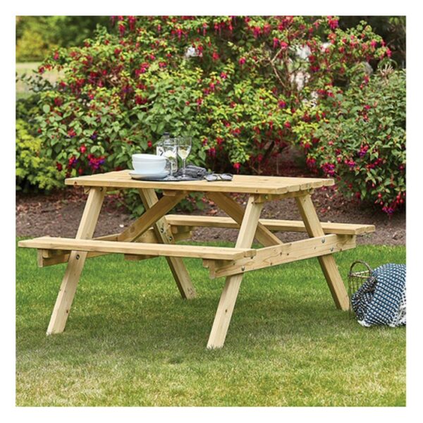 Kelkay Appleton 4 Seater Picnic Bench | Torne Valley