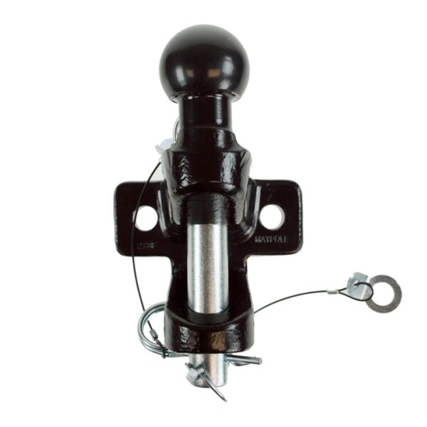 Maypole 50mm Black Ball and Pin Hitch | Torne Valley