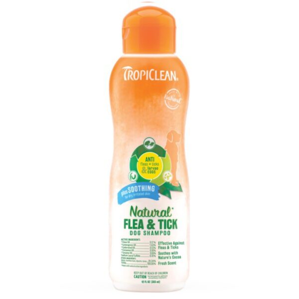 Tropiclean Soothing Flea & Tick Shampoo 355ml | Torne Valley