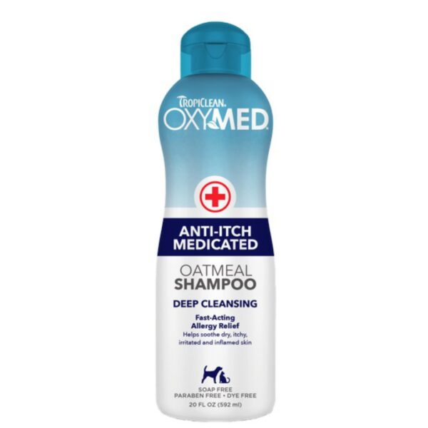 Tropiclean Oxy-Med Medicated Shampoo 592ml | Torne Valley