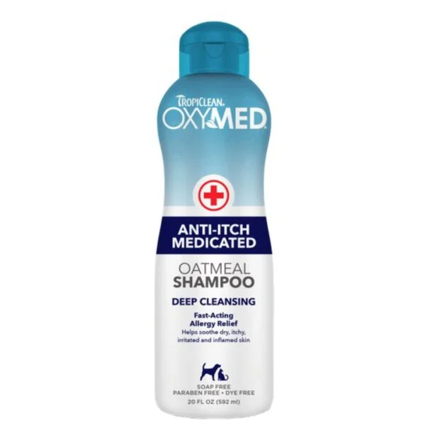 Tropiclean Oxy-Med Medicated Shampoo 592ml