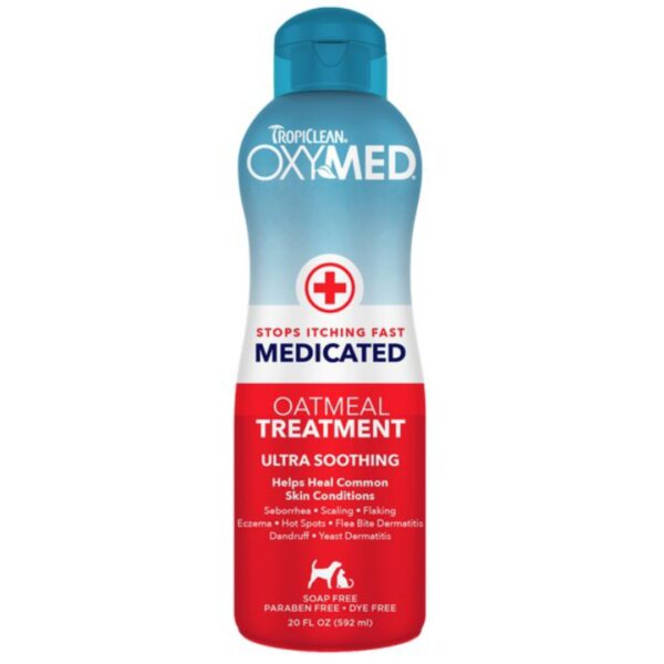 Tropiclean Oxy-Med Anti-Itch Medicated Treatment 592ml | Torne Valley