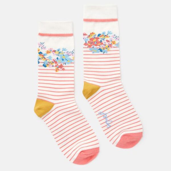 Joules Floral Brill Bamboo Socks, 1 Pack | Torne Valley