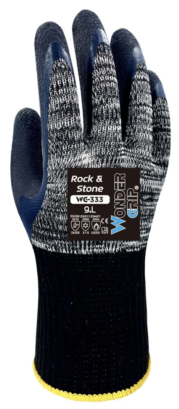Wonder Grip WG-333 Rock and Stone Gloves