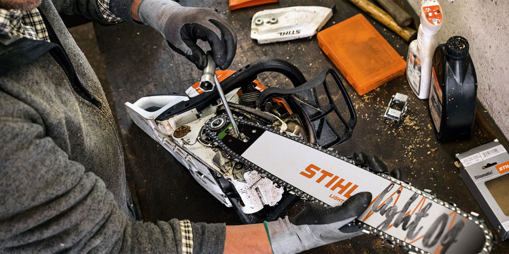 stihl chainsaw repair