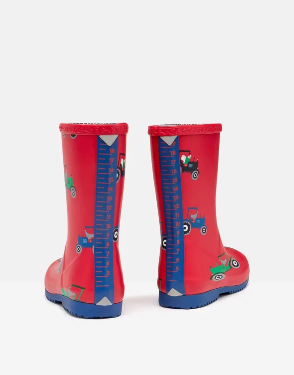 Joules Red Tractor Wellies for Kids