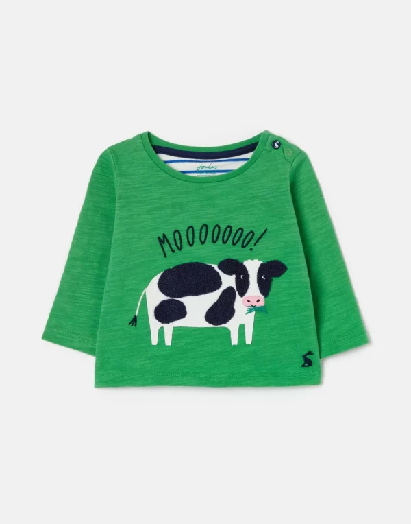 Green Cow Joules t-shirt