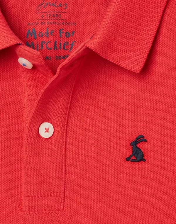 Joules Bunny on Red Shirt