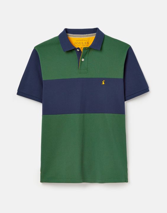 Green and blue polo shirt by joules