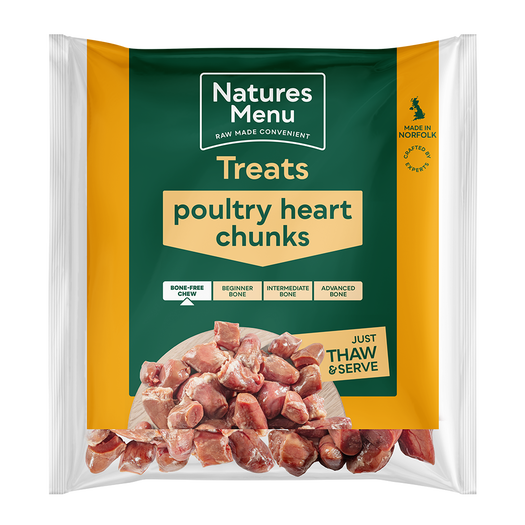 poultry heart chunks