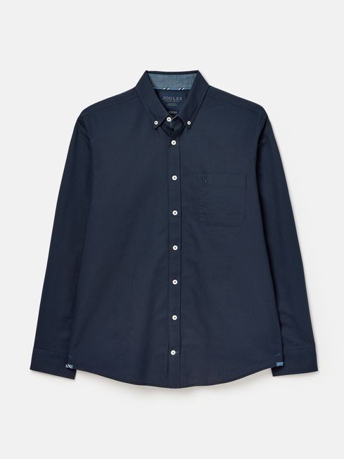 Joules Mens Shirt Oxford Classic Fit Navy