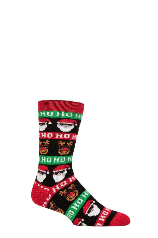 heat holders xmas socks hohoho mens christmas socks