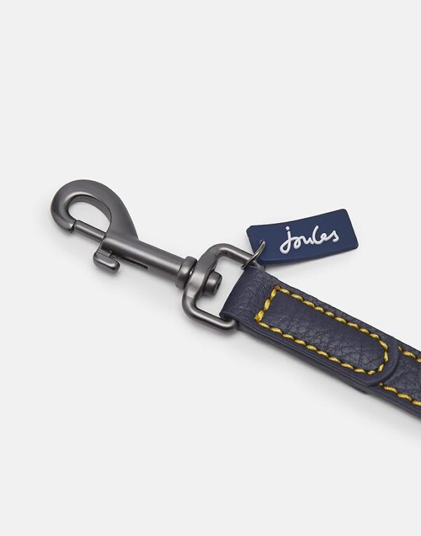 Joules Navy Dog Leather Lead
