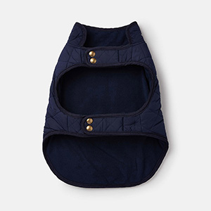 Joules Quilted Dog Coat in Navy