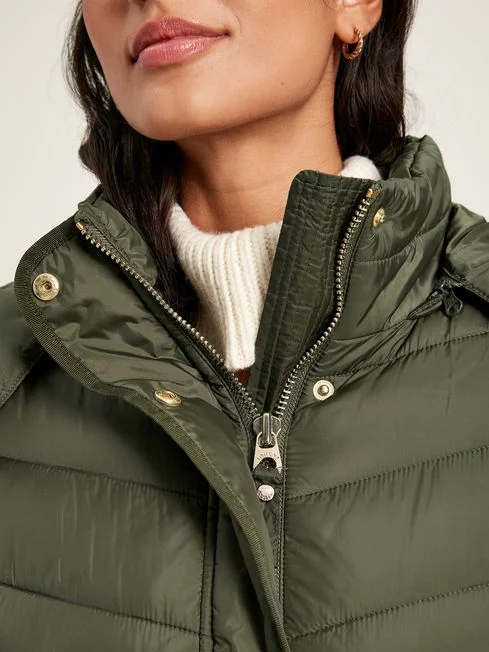 Joules Coat Green Pembury