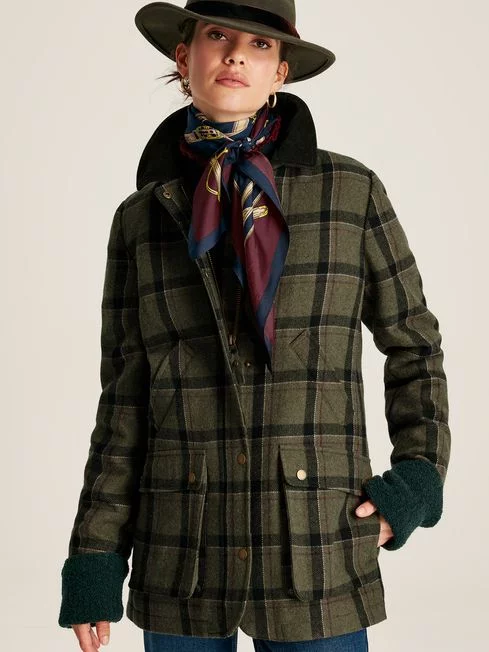 Joules Berkley Green Tweed Fieldcoat Torne Valley