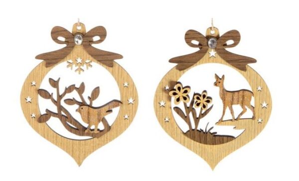 Wooden Christmas Ornament