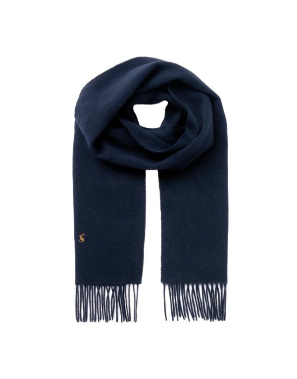 Joules Marine Scarf in Navy Blue