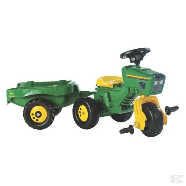 John Deere JD 2400 TRACTOR & TRAILER for kids