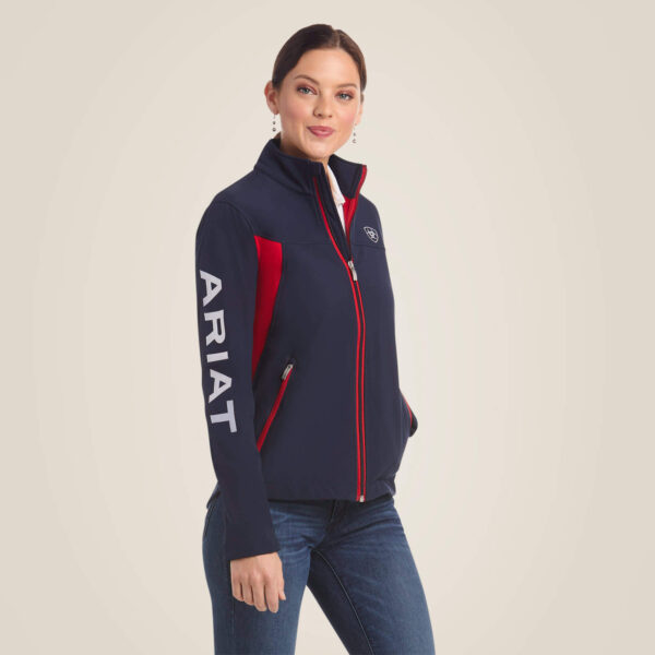 Ariat Team Softshell Jacket Navy | Torne Valley