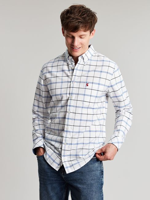 JOULES WELFORD WHITE CHECK | Torne Valley