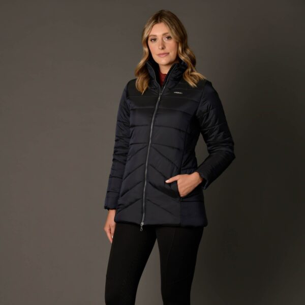 HARLOW PUFFER JACKET NAVY | Torne Valley