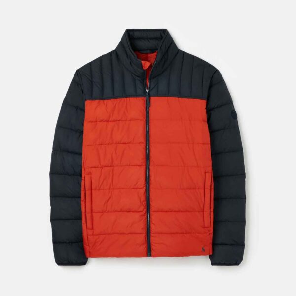 JOULES PADDED JACKET ORANGE/ NAVY