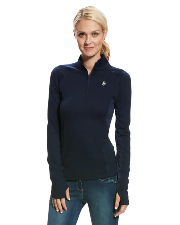 WOMENS LOWELL 2.0 1/4 ZIP NAVY | Torne Valley