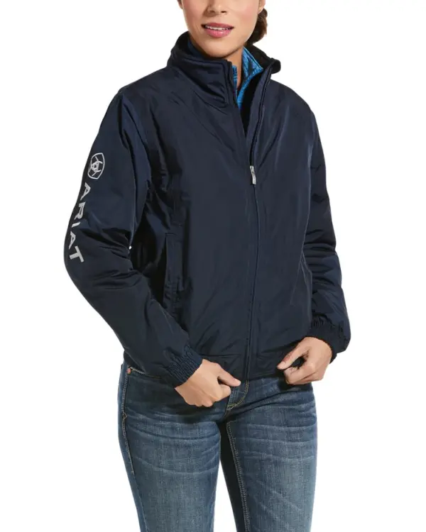 WOMENS STABLE TEAM JACKET NAVY | Torne Valley