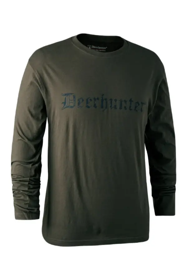 Long Sleeve Deerhunter Logo T-shirt | Torne Valley