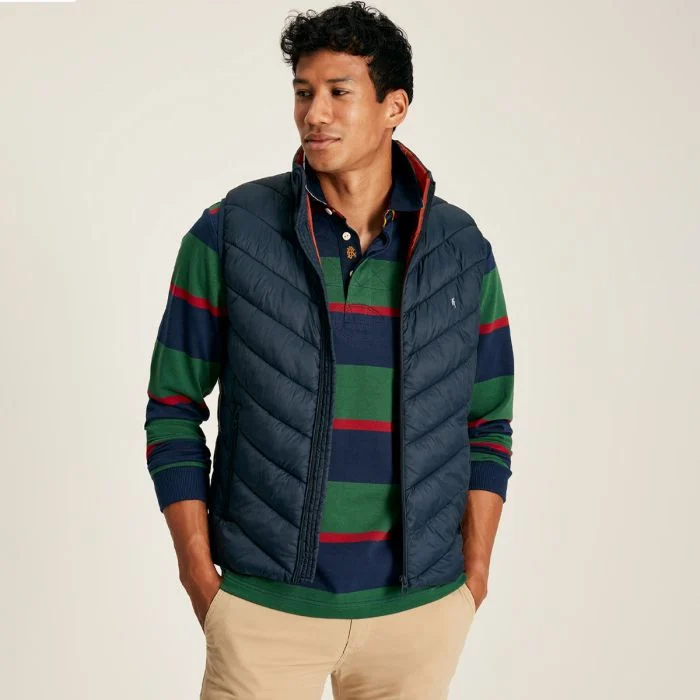 JOULES MENS PADDED GILET NAVY Torne Valley