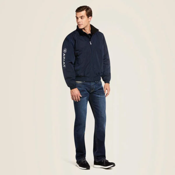 MENS STABLE TEAM JACKET NAVY