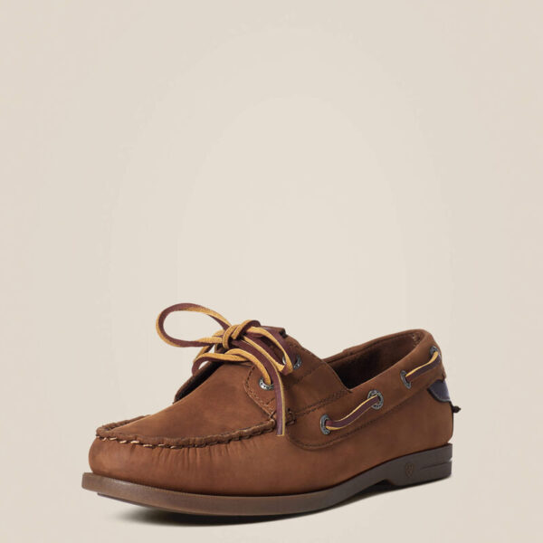 WOMENS ANTIGUA BOAT SHOE WALNUT | Torne Valley