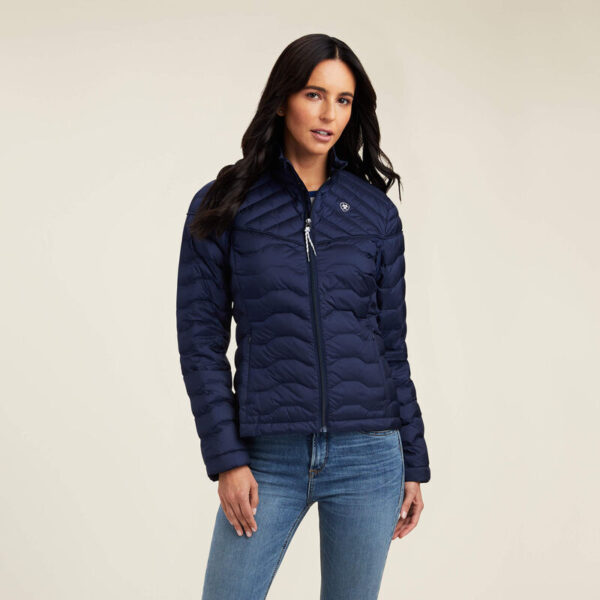 WOMENS IDEAL DOWN JACKET NAVY | Torne Valley