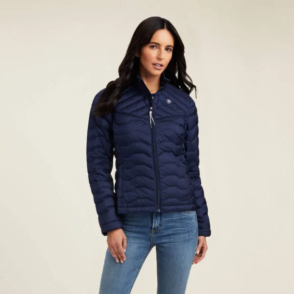 WOMENS IDEAL DOWN JACKET NAVY