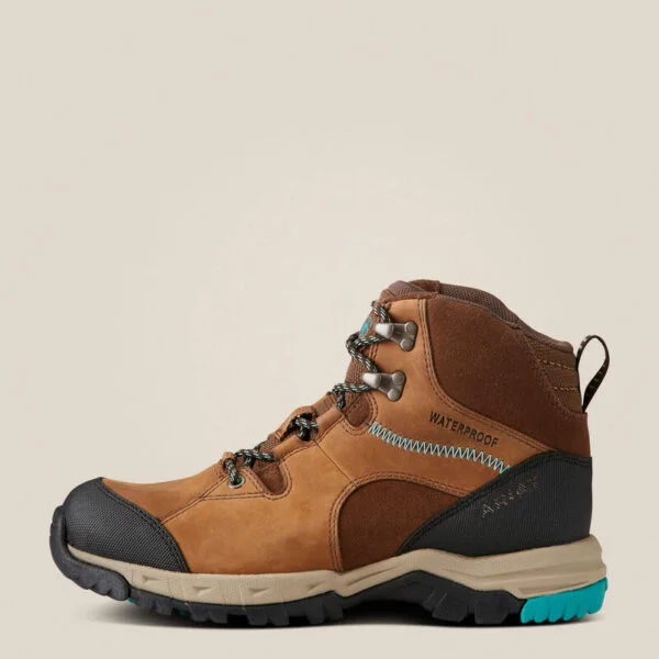 WOMENS SKYLINE MID H20 BROWN - Image 2
