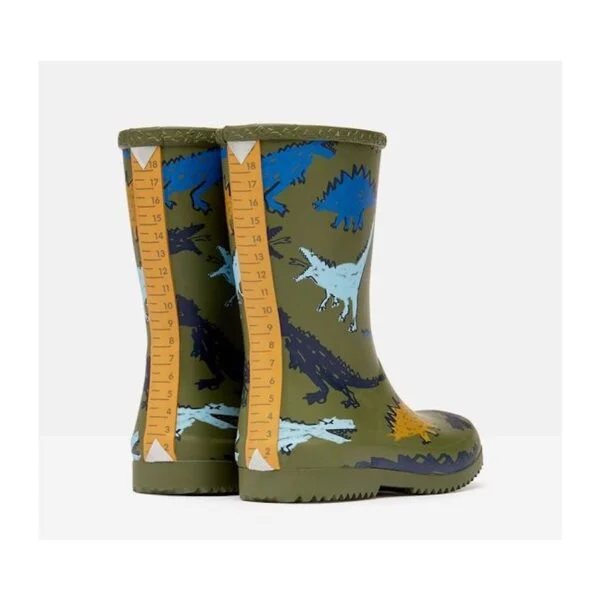 JOULES KIDS WELLIE GREEN DINO - Image 2