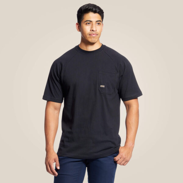 ARIAT REBAR T SHIRT BLACK | Torne Valley