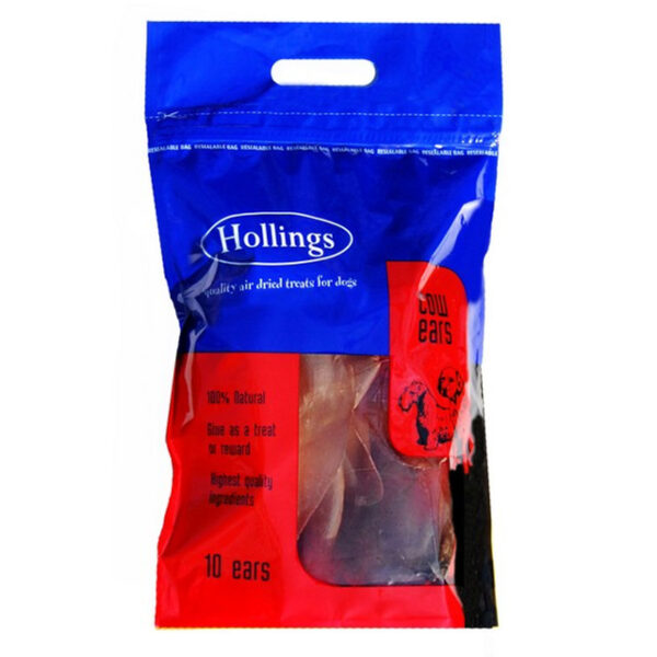 HOLLINGS COW EARS 10PK