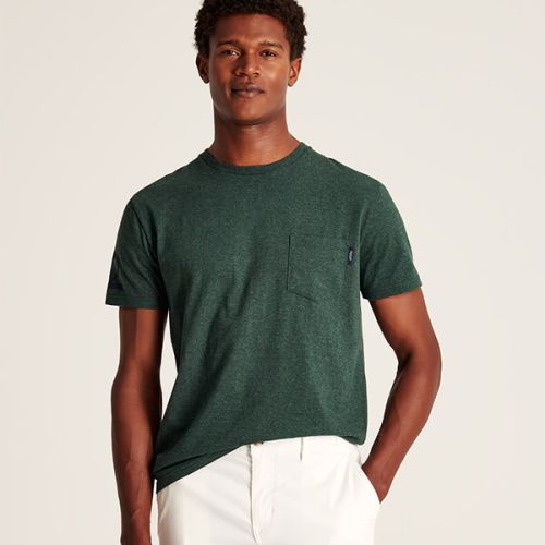 JOULES FLYNN TSHIRT GREEN MARL | Torne Valley