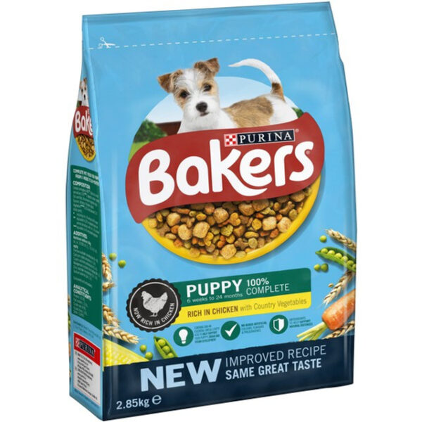 BAKERS PUPPY CHICKEN & VEG 2.85KG | Torne Valley