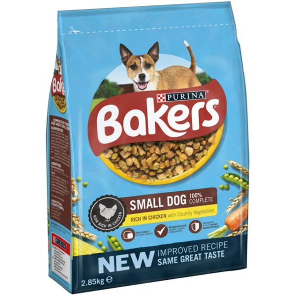 BAKERS SMALL DOG CHICKEN & VEG 2.85KG | Torne Valley