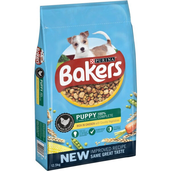 BAKERS PUPPY CHICKEN & VEG 12.5KG | Torne Valley