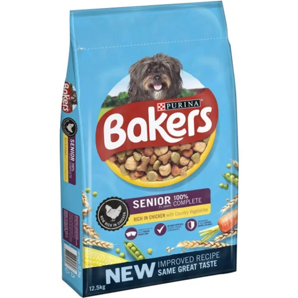 BAKERS SENIOR CHICKEN & VEG 12KG