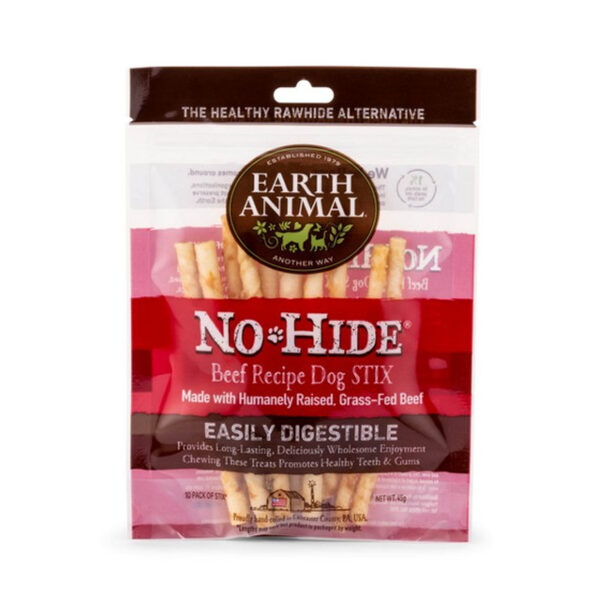 EARTH ANIMAL NO HIDE STIX BEEF PK10 | Torne Valley