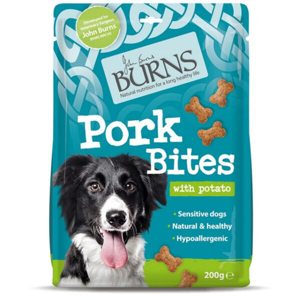 BURNS SENSITIVE PORK BITES 200G
